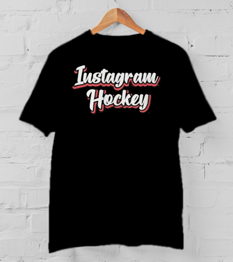 Instagram Hockey Social Media Sports T-Shirt