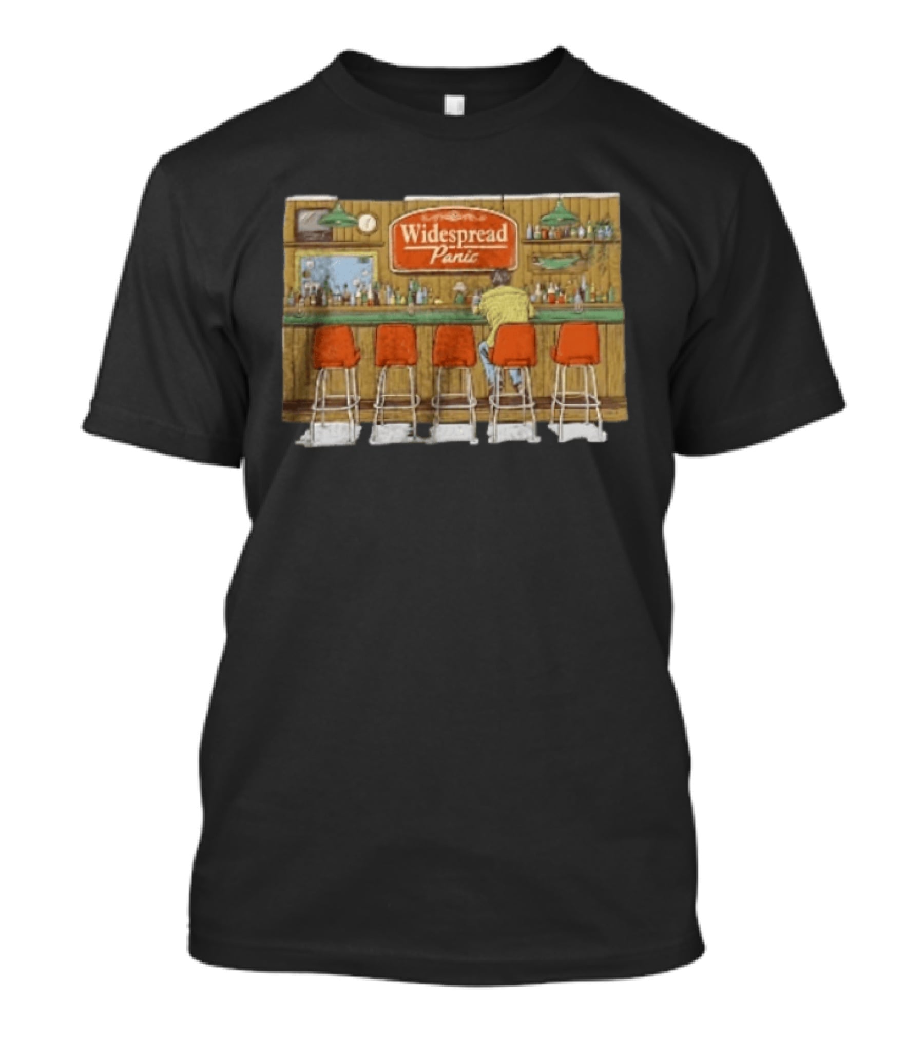 Widespread Panic Bar Scene Milwaukee Event 2026 T-Shirt