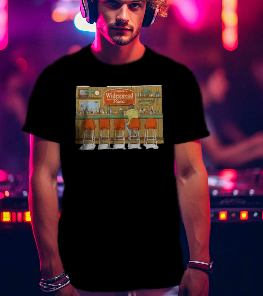 Widespread Panic Bar Scene Milwaukee Event 2026 T-Shirt