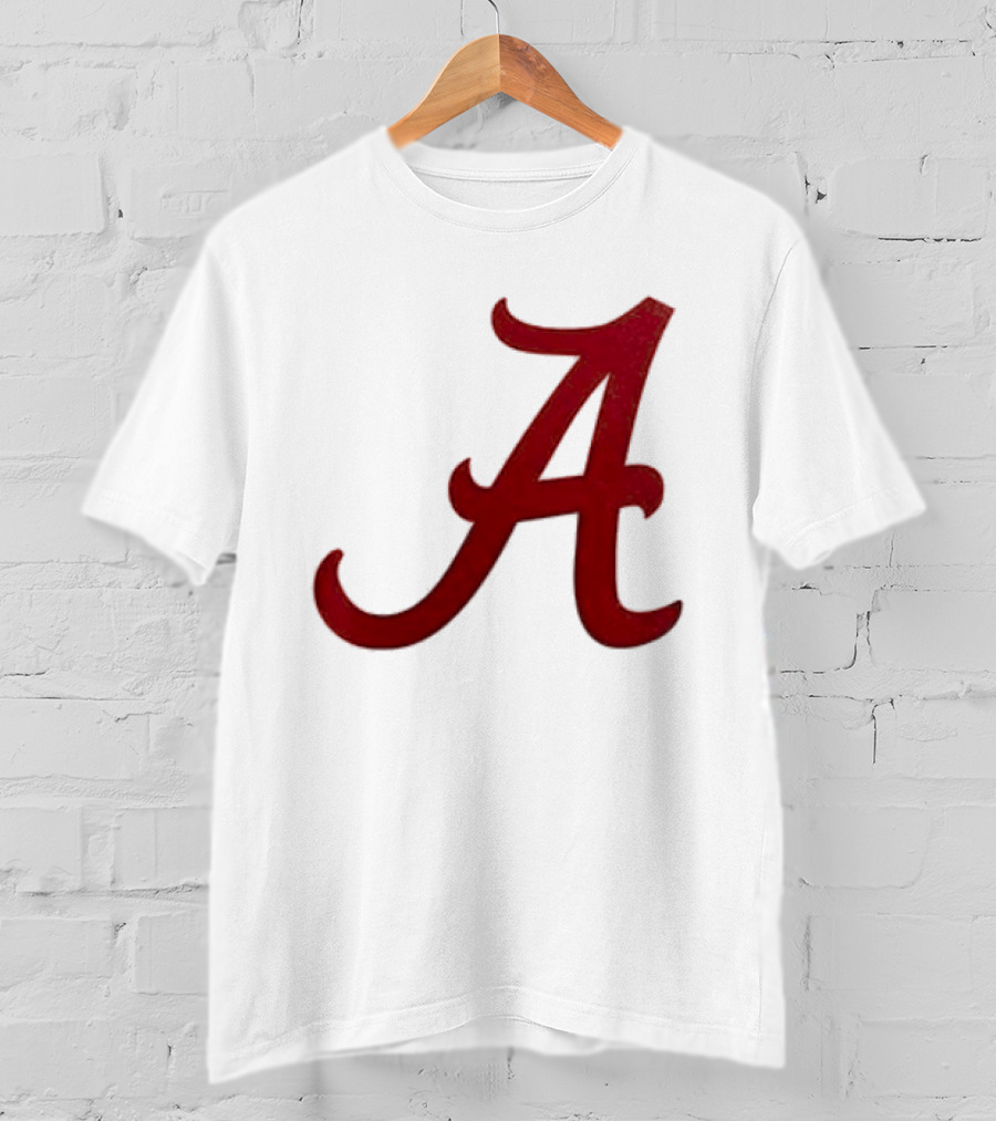 Alabama Crimson Tide Script A Wordmark T-Shirt