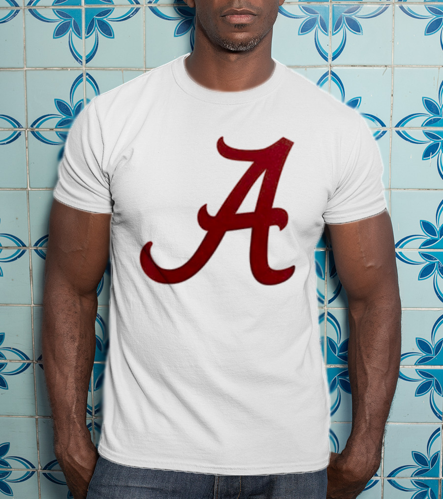 Alabama Crimson Tide Script A Wordmark T-Shirt