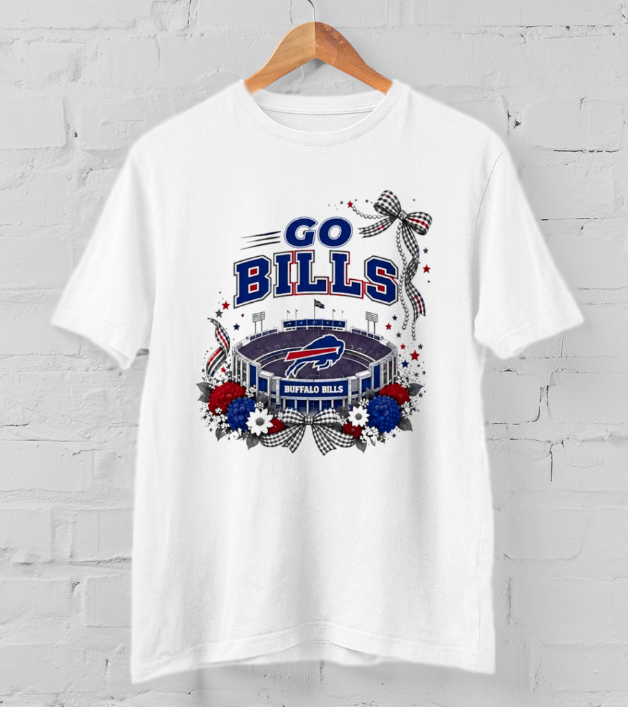 Go Bills Buffalo Bills Football Stadium Game Day Celebration T-Shirt