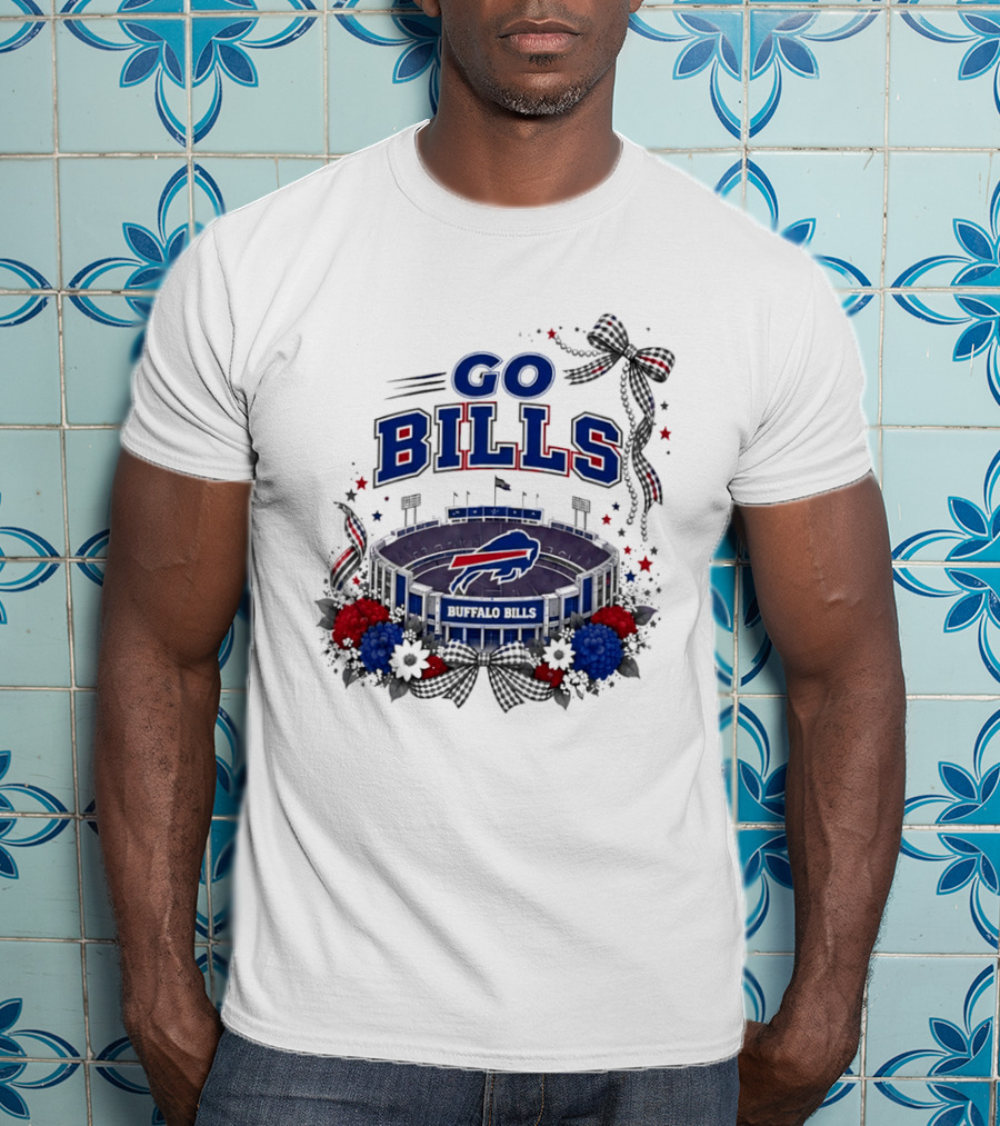Go Bills Buffalo Bills Football Stadium Game Day Celebration T-Shirt