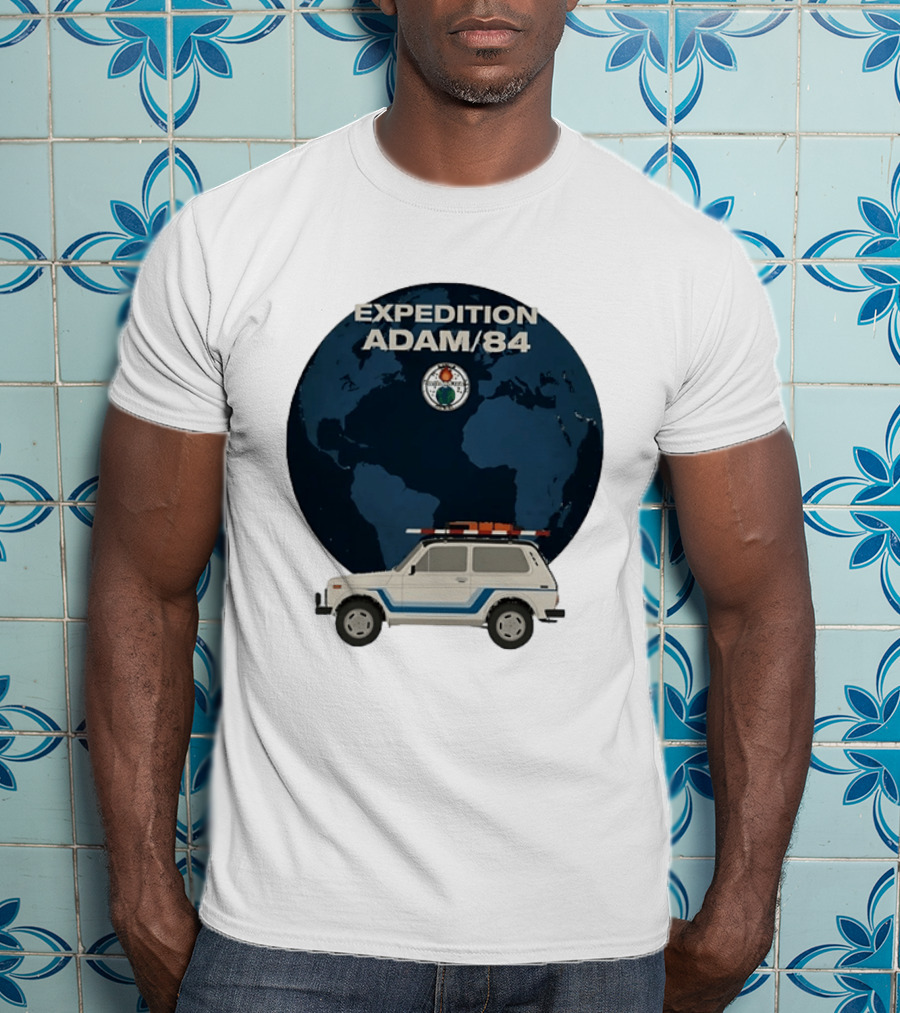 Expedition Adam 84 Off Road Adventure Globe T-Shirt