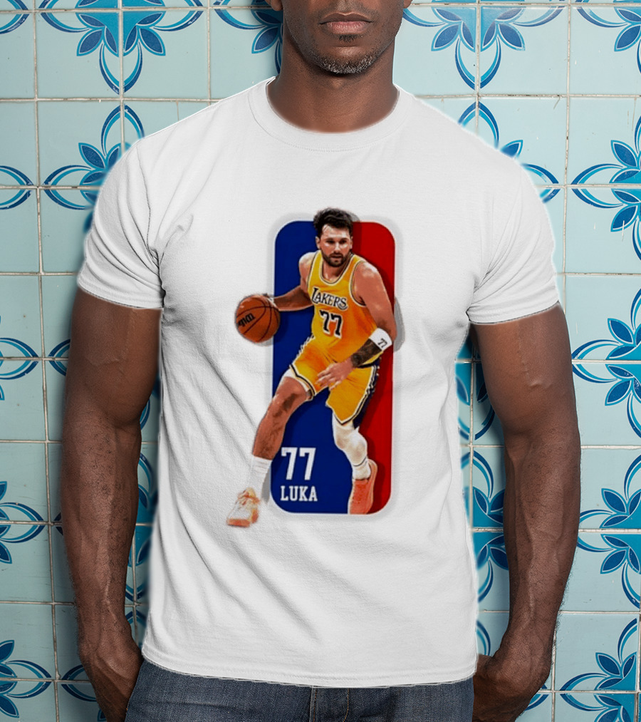Luka 77 Los Angeles Lakers NBA Basketball Player T-Shirt
