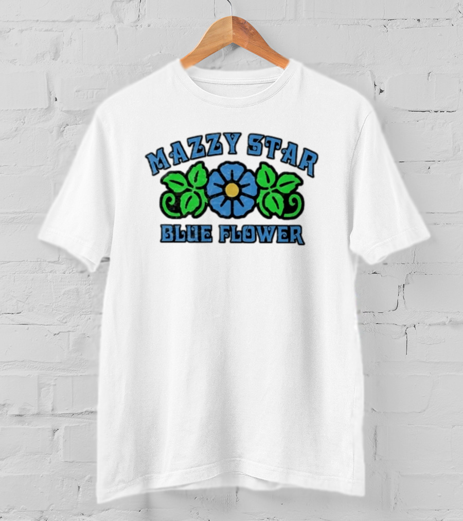 Mazzy Star Blue Flower Alternative Rock T-Shirt