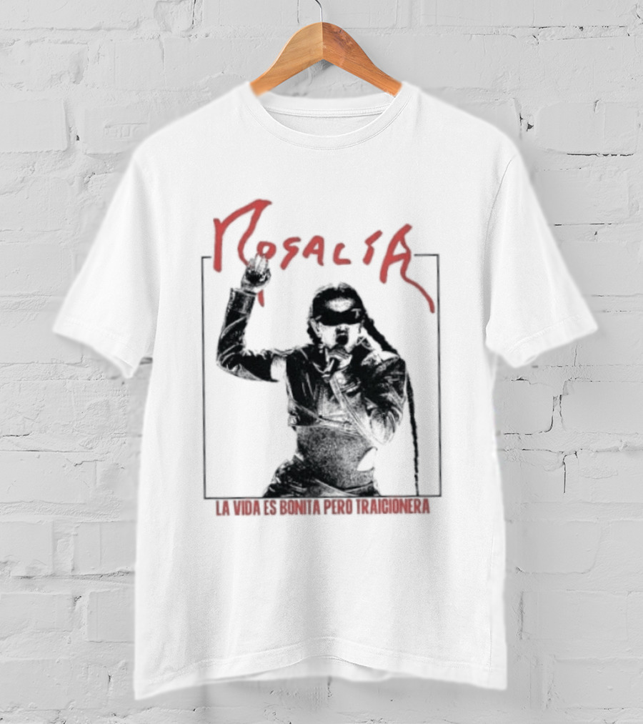 Rosalía La Vida Es Bonita Pero Traicionera Retro Aesthetic Pops T-Shirt