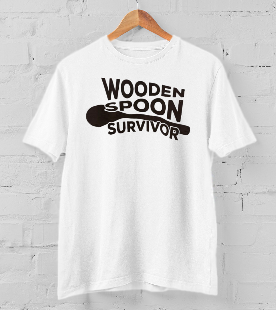 Wooden Spoon Survivor Cooking Baking Kitchen Humor T-Shirt
