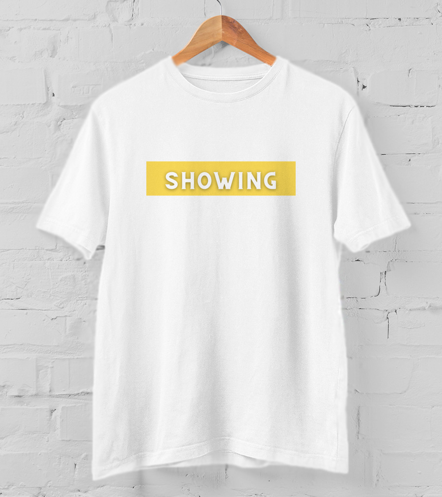 Showing T-Shirt