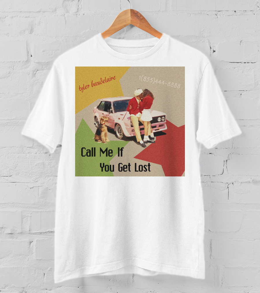 Tyler Baudelaire Call Me If You Get Lost 1(855)444-8888 T-Shirt