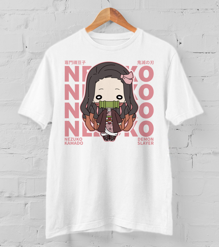 Nezuko Kamado Kimetsu No Yaiba Demon Slayer Nezuko T-Shirt