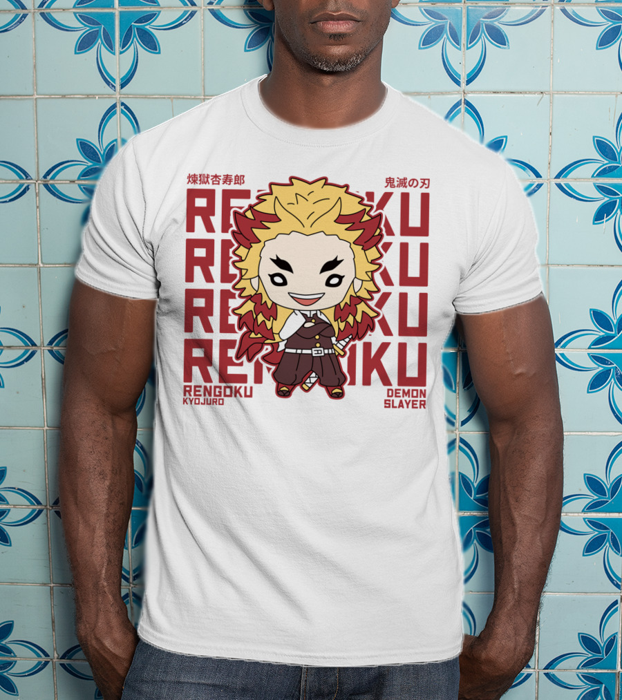 Rengoku Kyojuro Kimetsu No Yaiba Demon Slayer T-Shirt