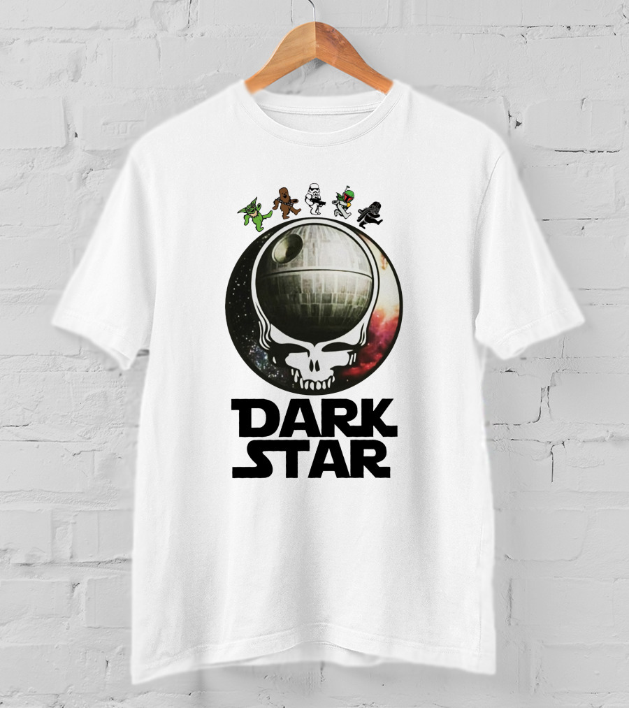 Classic Dark Star Wars Grateful Dead Crossover T-Shirt