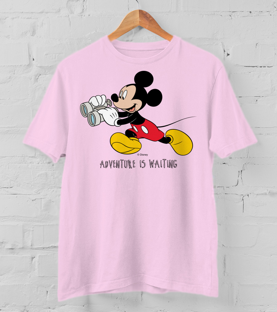Disney Mickey Mouse Adventure Is Waiting T-Shirt
