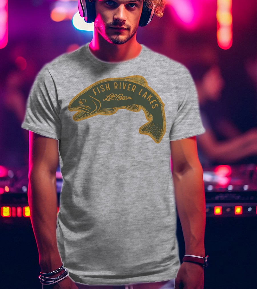 Fish River Lakes L.L.Bean Vintage Trout T-Shirt