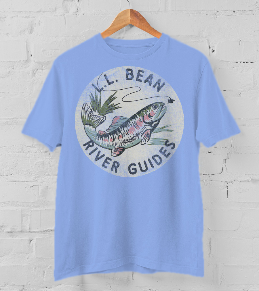 L.L. Bean River Guides Fishing T-Shirt