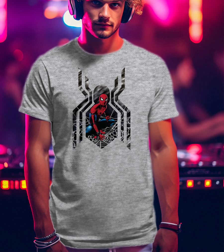 Spider-Man Web Symbol Marvel Comics Hero T-Shirt