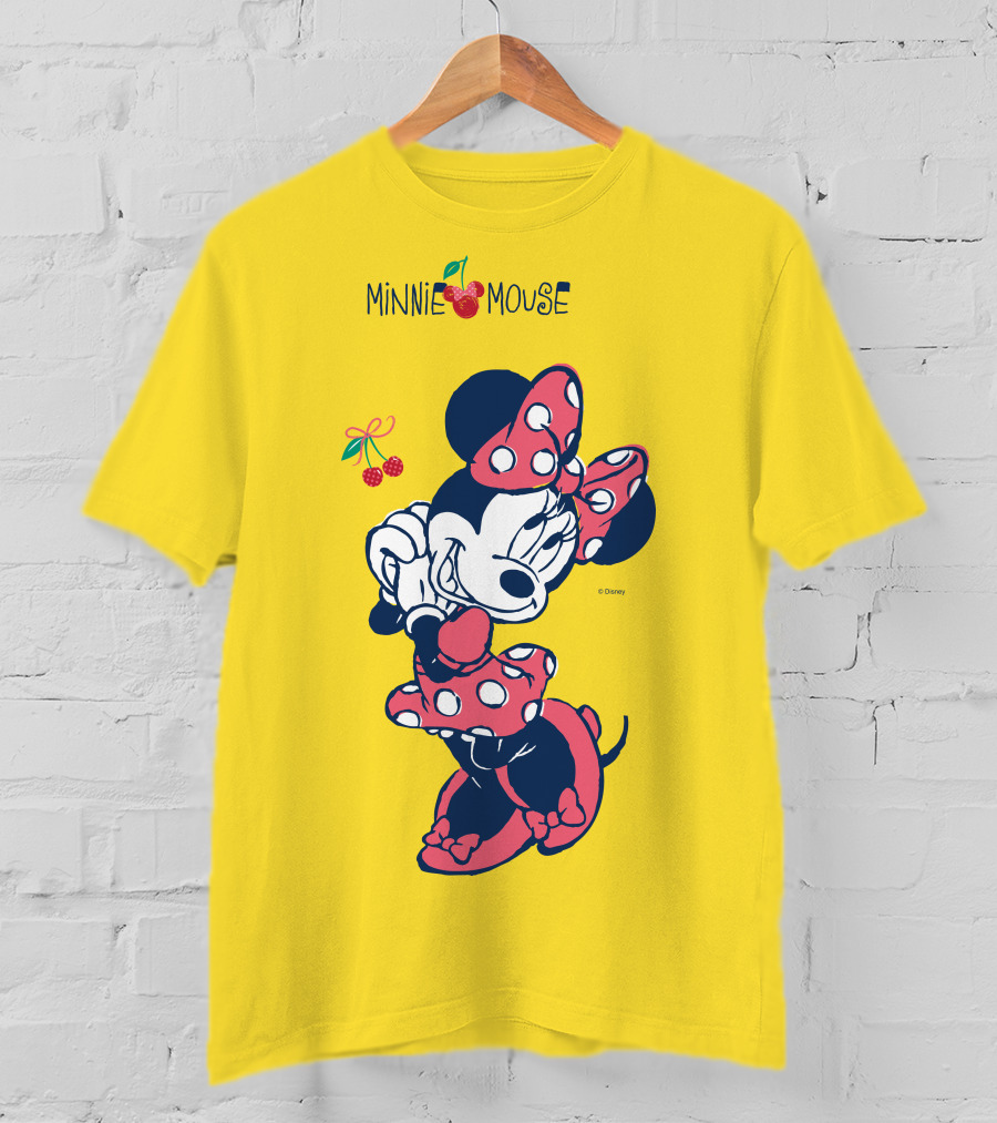 Minnie Mouse Disney Red Polka Dot Dress And Bow T-Shirt