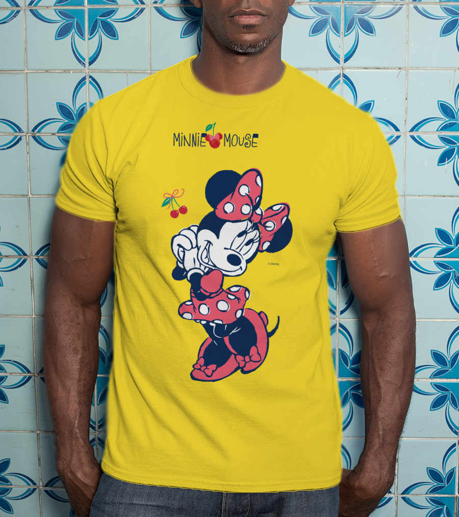Minnie Mouse Disney Red Polka Dot Dress And Bow T-Shirt
