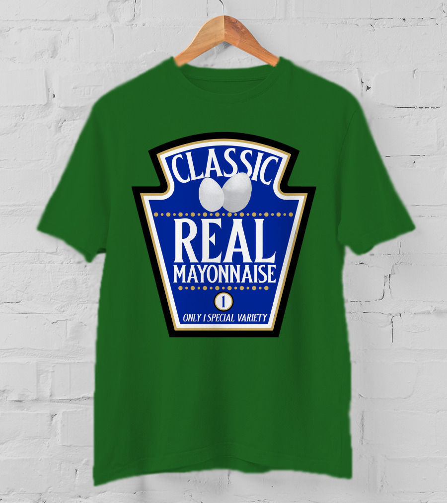CLASSIC REAL MAYONNAISE ONLY 1 SPECIAL VARIETY Halloween Costume Matching Group Team T-Shirt
