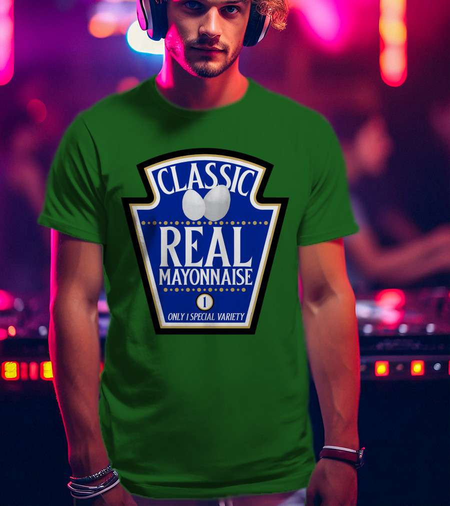 CLASSIC REAL MAYONNAISE ONLY 1 SPECIAL VARIETY Halloween Costume Matching Group Team T-Shirt