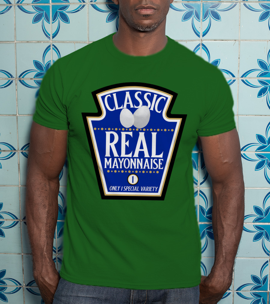 CLASSIC REAL MAYONNAISE ONLY 1 SPECIAL VARIETY Halloween Costume Matching Group Team T-Shirt