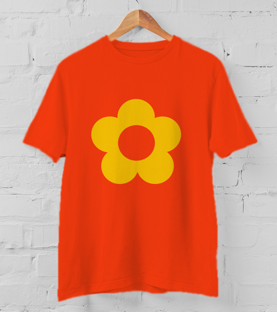 Shortcake Orange Blossom Yellow Flower T-Shirt