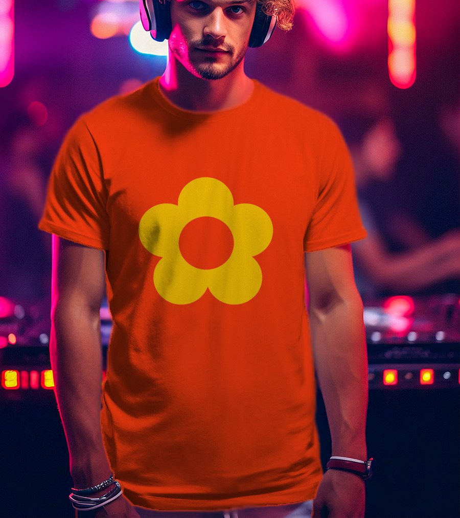 Shortcake Orange Blossom Yellow Flower T-Shirt