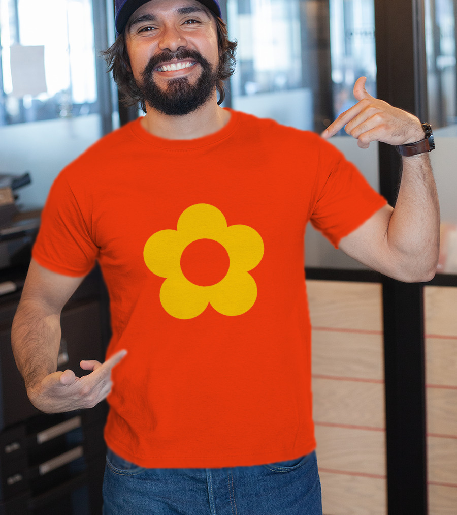 Shortcake Orange Blossom Yellow Flower T-Shirt