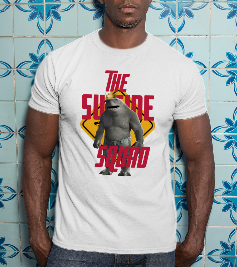 King Shark The Suicide Squad Num Num Movies T-Shirt