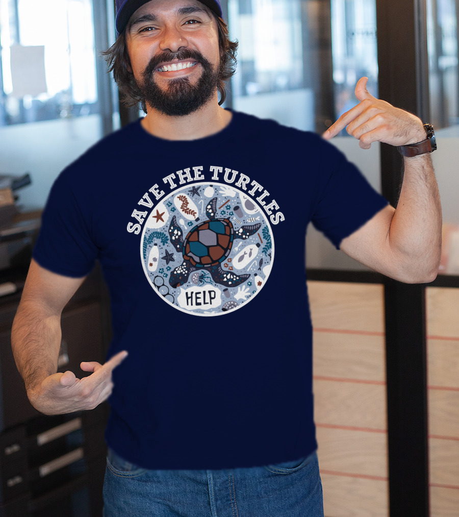 Save The Turtles Help Ocean Animal Rescue Campaign T-Shirt