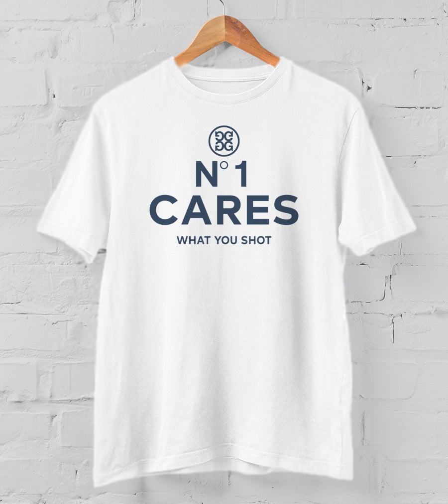 G Fore No 1 Cares What You Shot Golf Attire T-Shirt