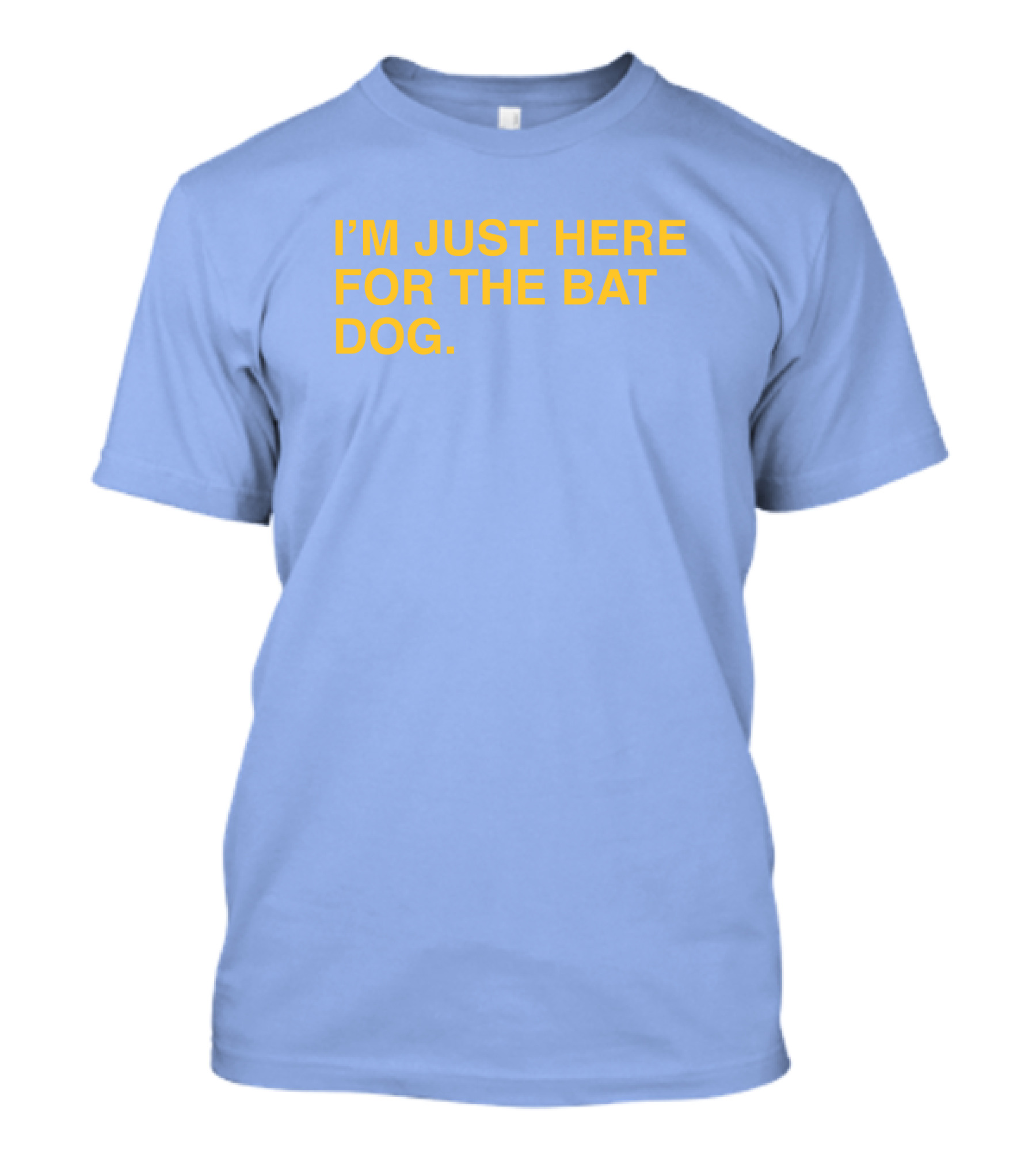Pelican Baseball I'm Just Here For The Bat Dog T-Shirt