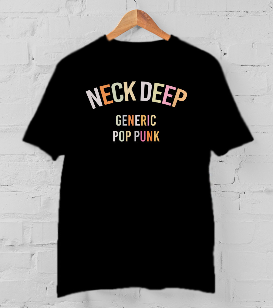 Neck Deep Generic Pop Punk Reading And Leeds Chester T-Shirt