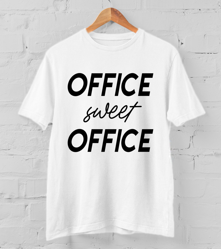 Shirts Of The Times Flower Debate Office Sweet Office T-Shirt