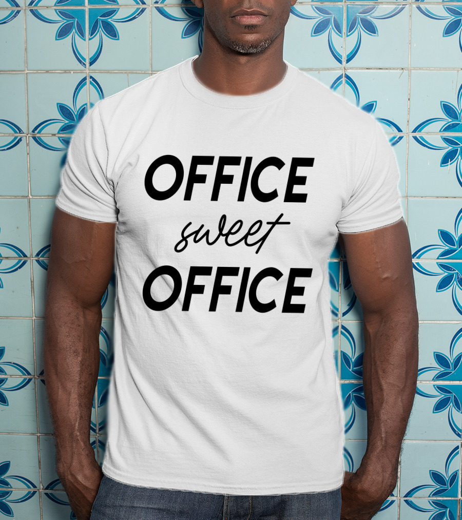 Shirts Of The Times Flower Debate Office Sweet Office T-Shirt