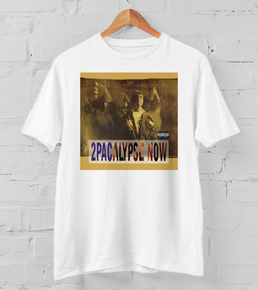 2Pacalypse Now Album Cover Homage Book Of Shady Image T-Shirt