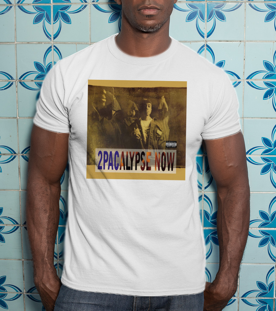 2Pacalypse Now Album Cover Homage Book Of Shady Image T-Shirt