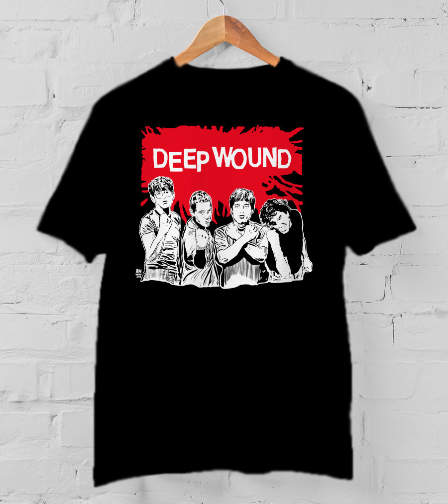 Dinosaur Jr Kfu Store Merch Deep Wound Punk Band T-Shirt
