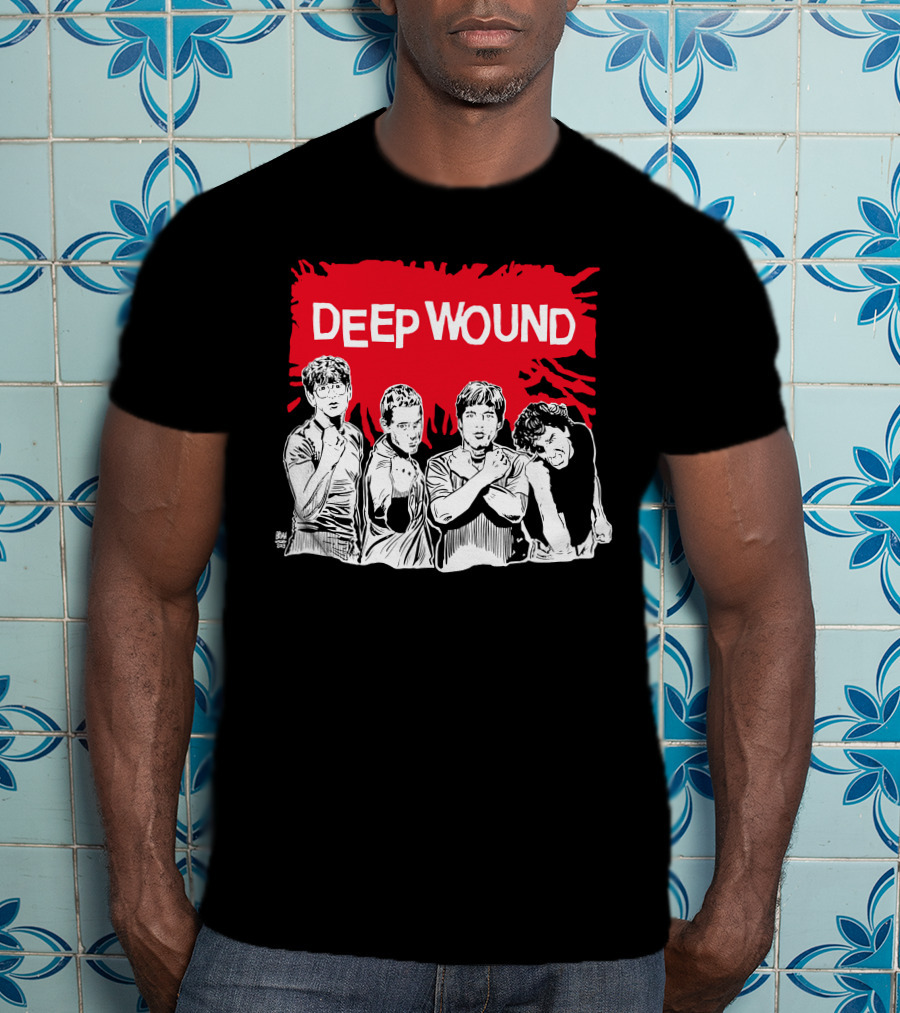Dinosaur Jr Kfu Store Merch Deep Wound Punk Band T-Shirt