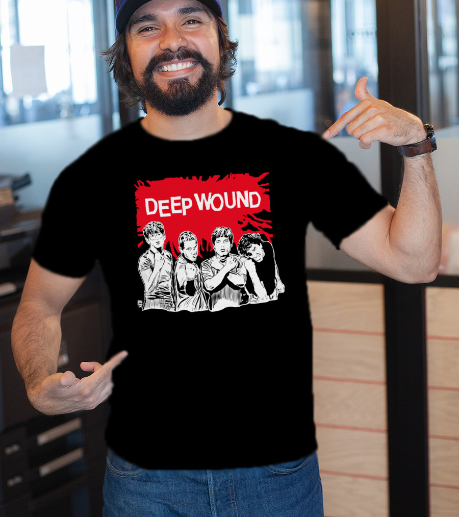 Dinosaur Jr Kfu Store Merch Deep Wound Punk Band T-Shirt