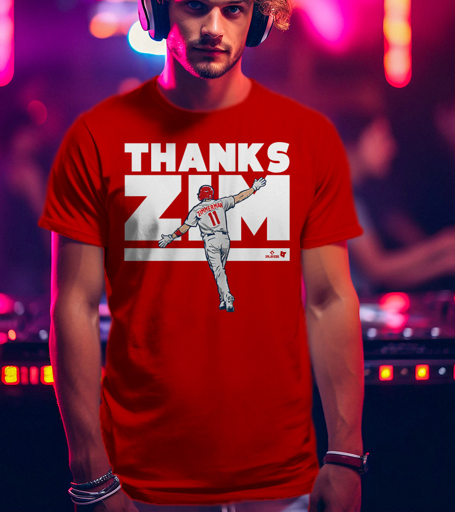 Ryan Zimmerman Thanks Zim Washington Nationals Fans Players Association T-Shirt