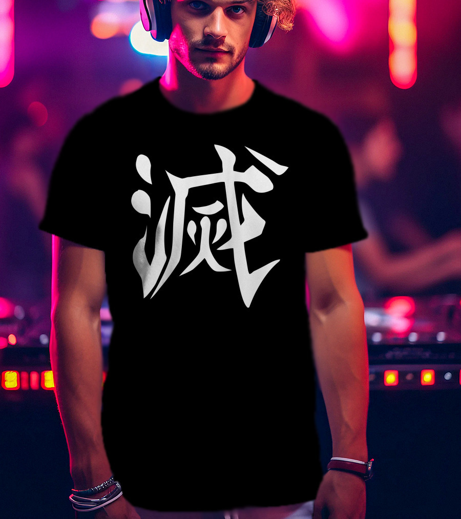 Demon Slayer Corps Kanji Symbol Merch T-Shirt