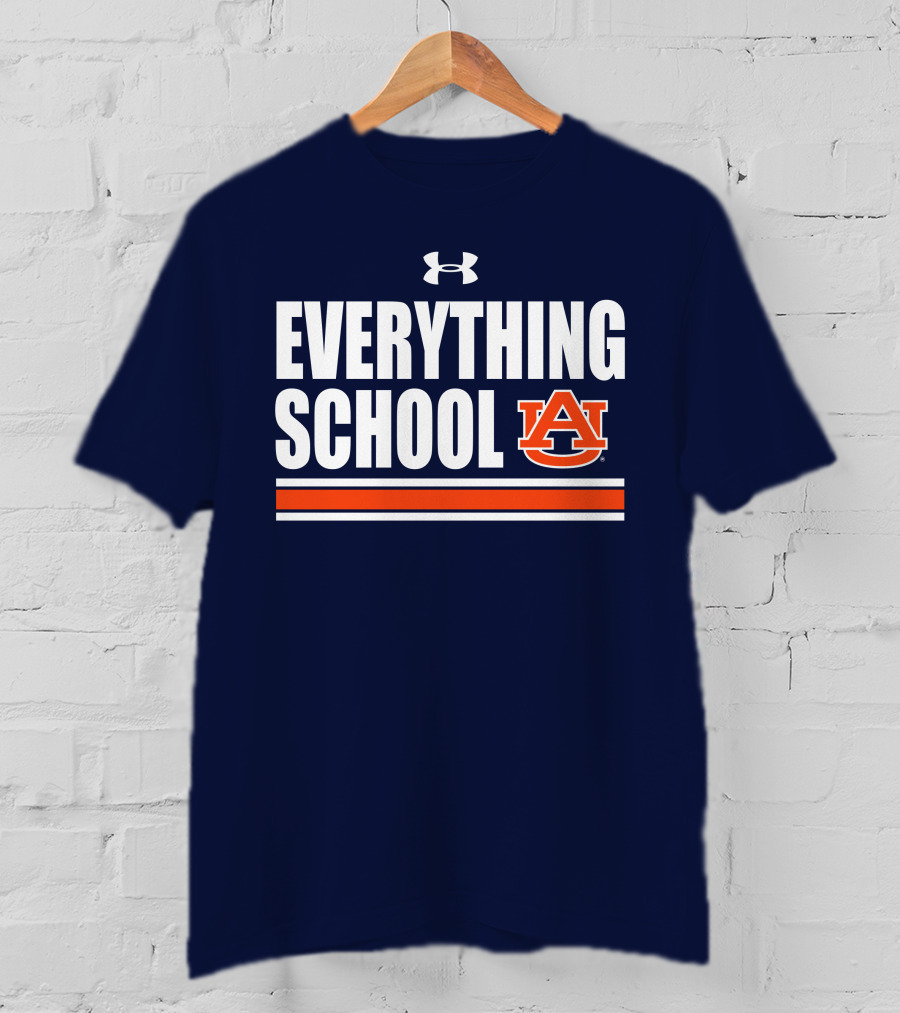Everything School Auburn Football Under Armour Jarquez Hunter Derick Hall T-Shirt