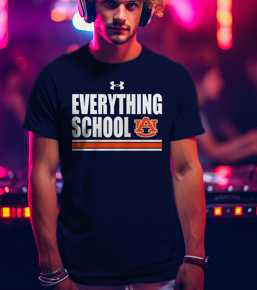 Everything School Auburn Football Under Armour Jarquez Hunter Derick Hall T-Shirt
