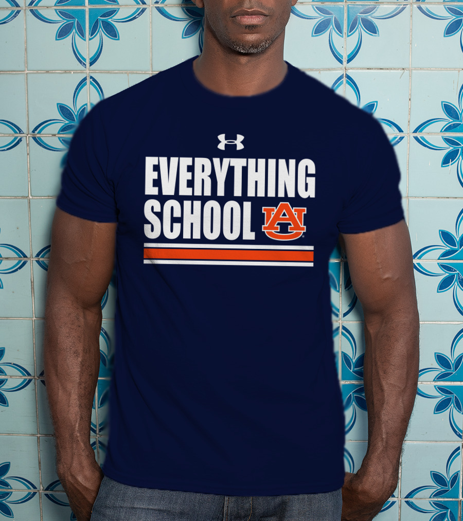 Everything School Auburn Football Under Armour Jarquez Hunter Derick Hall T-Shirt