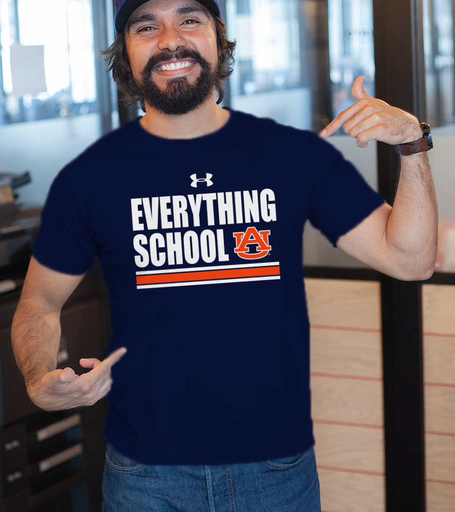 Everything School Auburn Football Under Armour Jarquez Hunter Derick Hall T-Shirt
