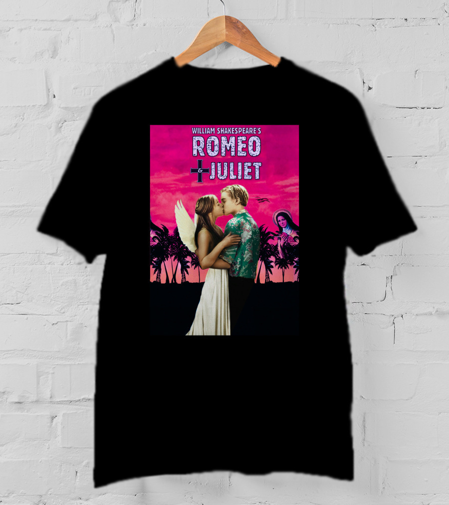 William Shakespeare's Romeo Juliet Ely Kreimendahl Tropical Angel Romance T-Shirt