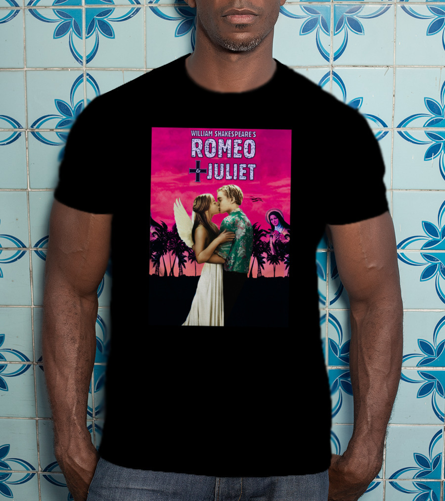 William Shakespeare's Romeo Juliet Ely Kreimendahl Tropical Angel Romance T-Shirt