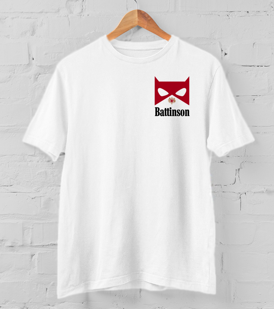 Battinson Mask Red T-Shirt